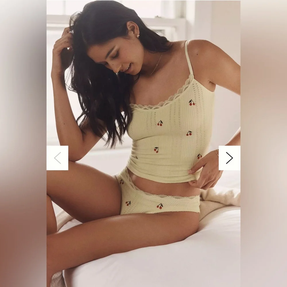 NWT LyreBird Seamless Pointelle tank and underwear. - S/M - Picture 1 of 8